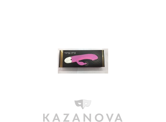 Вибратор Female Vibrator с клиторальной стимуляцией многорежимный розовый