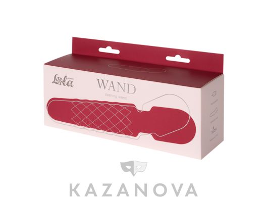 Вибромассажер Lola Games Dashing Wand многорежимный бордовый
