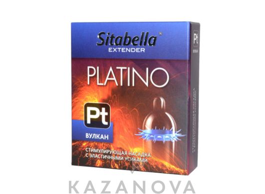 Насадка стимулирующая Sitabella Platino Вулкан 1 шт.