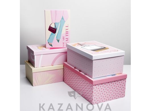 Подарочная коробка "Lady" 1 шт. 24*15,5*19,5 см