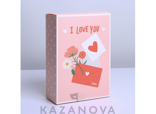 Подарочная коробка "Любовные письма" 22*30*10 см