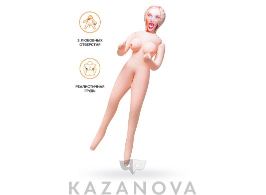 Кукла надувная DollsX Lilit с тремя рабочими отверстиями 150 см